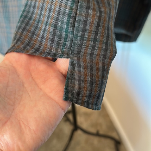 Oska Long Sleeve Top & Pants Plaid Size M - Picture 8 of 16